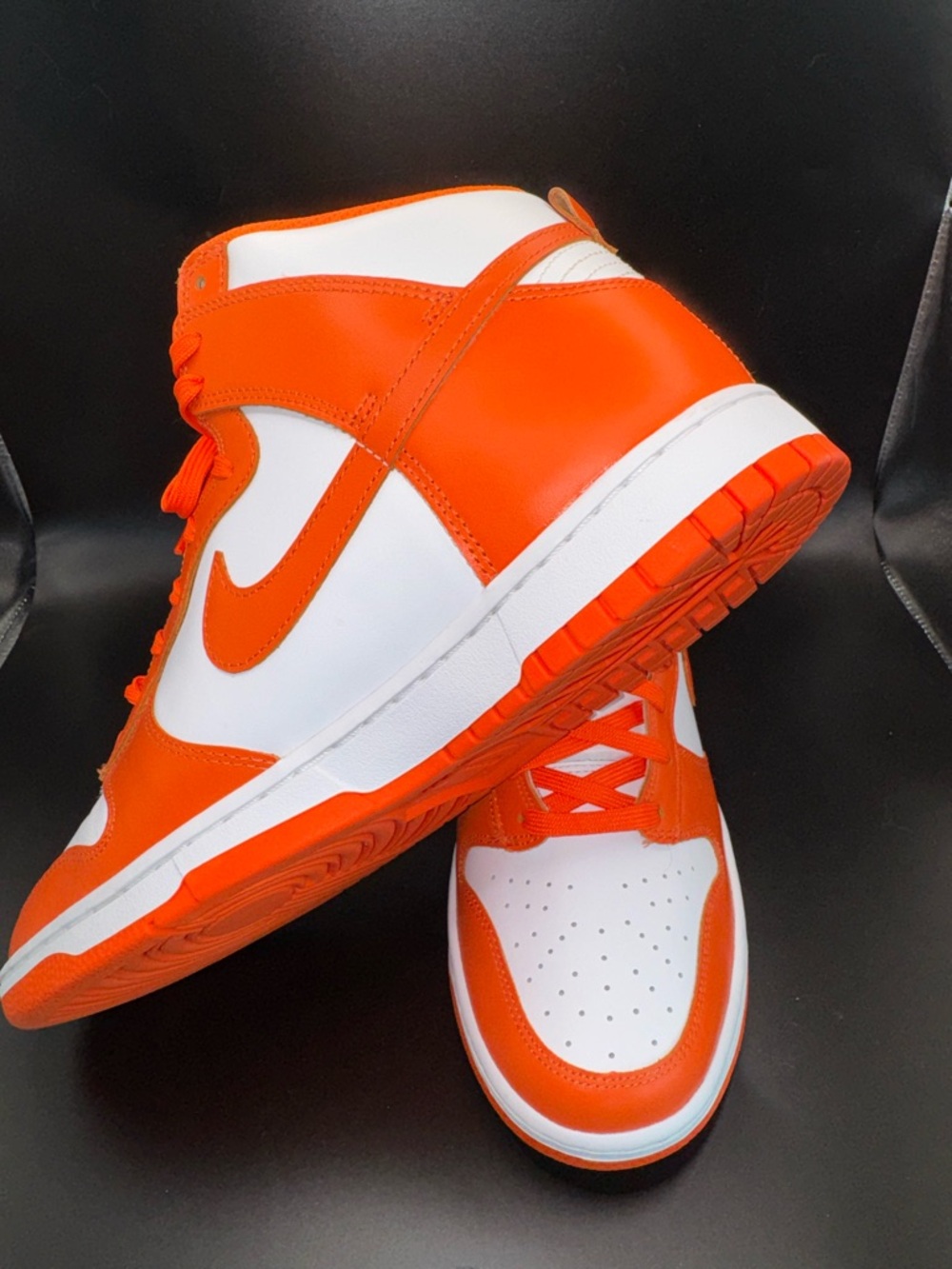 Nike Dunk Low Syracuse Orange Blaze DD1399-101 Men’s 10.5🔥 worn twice - Picture 14 of 16